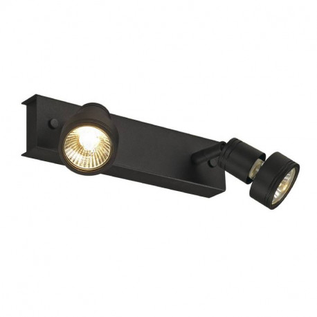 Spot Puri SLV - Orientable - 2x50W - Noir