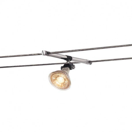Spot Cosmic SLV - Pour câble tendu T.B.T. TENSEO - 35W - Chrome