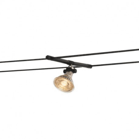 Spot Cosmic SLV - Pour câble tendu T.B.T. TENSEO - 35W - Noir