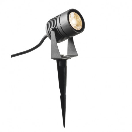 Spot LED sur piquet Spike SLV - 6W - 3000K - Anthracite