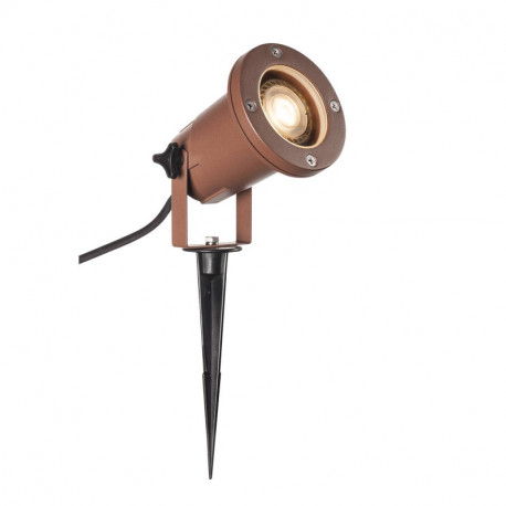 Spot LED sur piquet Nautilus 15 SLV - GU10 - 11W - Rouille