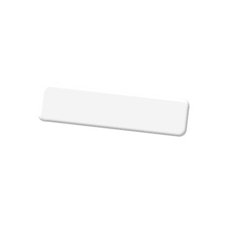 Bouchon rectangulaire BFR pour conduit PVC rigide - Extra-plat 55 x 220 mm