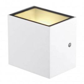 Applique Sitra cube SLV - Extérieur - LED - 10W - Blanc