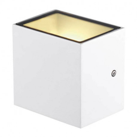 Applique Sitra cube SLV - Extérieur - LED - 10W - Blanc