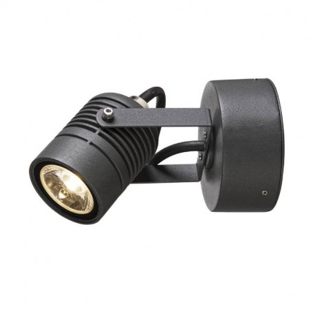 Applique LED SPOT SLV - Extérieur - LED - 3000K - 6W - Anthracite