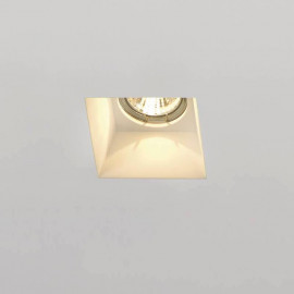 Encastré de plafond Plastra SLV - Carré - GU10/QPAR51 - 35W - Blanc