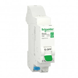 Disjoncteur 10A XE Resi9 - 1P+N - Courbe C - 3kA - 230V CA - Embrochable