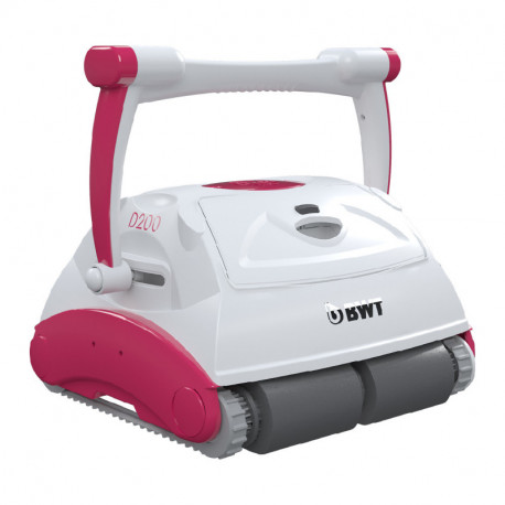 Robot piscine D200 Lite BWT - 4 roues de brosse PVA + brosse rotative en PVC