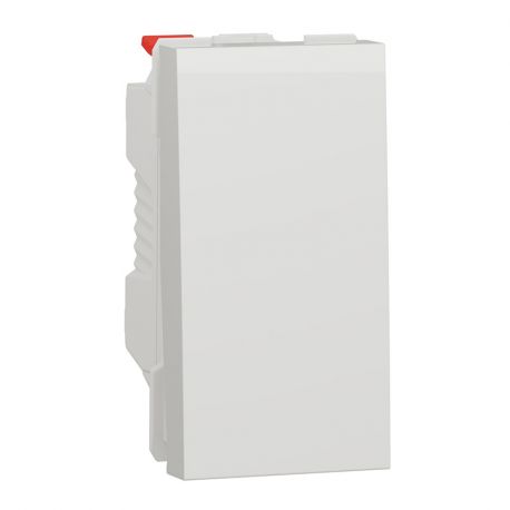 Va-et-vient Unica - 1 module - 10AX - Blanc