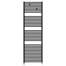 Sèche-serviettes eau chaude Riva 4 Thermor - Noir Carbone - 924W - Raccordements sur collecteurs