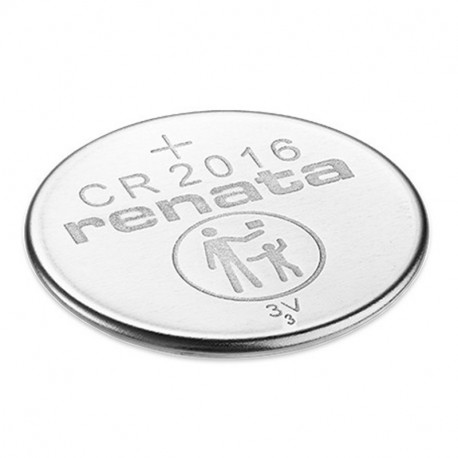 Pile bouton lithium Renata - CR2016 - 3V - 90 mAh