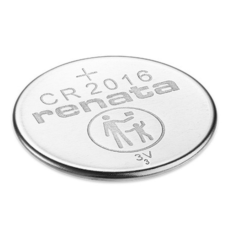 Pile bouton CR2016 RS PRO, 3V, 20mm