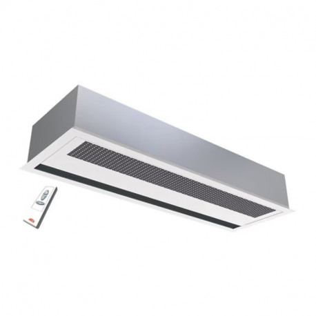 Rideau d'air chaud encastrable Frico - 5kW - 1m
