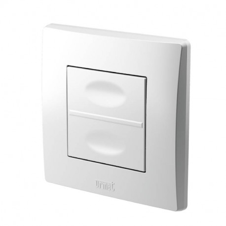 Télécommande murale multifonction TLM2-UP Urmet with Yokis - 2 touches - Zigbee 3.0 - Blanc