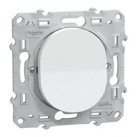 Permutateur 10AX Ovalis Schneider Electric - Blanc