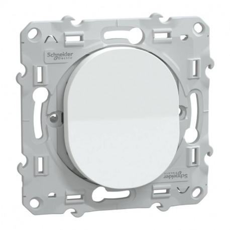Permutateur 10AX Ovalis Schneider Electric - Blanc