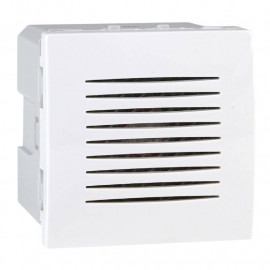 Sonnette Unica - 2 modules - Blanc