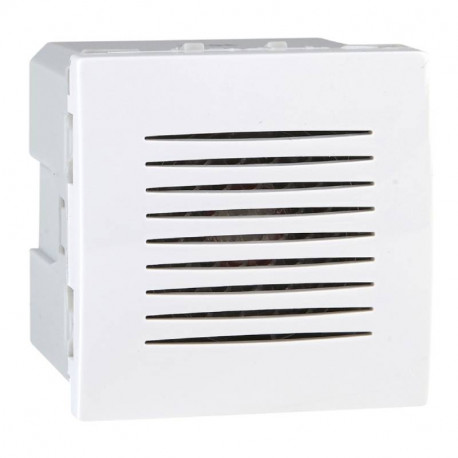 Sonnette Unica - 2 modules - Blanc