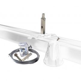 KIT SUSPENSION L:500CM BLANC
