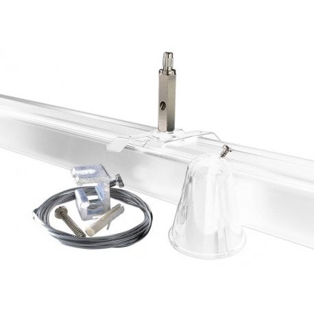 KIT SUSPENSION L:500CM BLANC