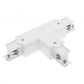 Connexion en T pour rail Track III Surface Indigo - IP20 - Blanc