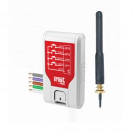Emetteur encastrable E4BPX-UP Urmet with Yokis - 4 canaux - Radio Zigbee - Avec antenne déportée