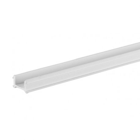 Moulure de finition Indigo - pour rail Track III surface - L.3 mètres - Blanc mat