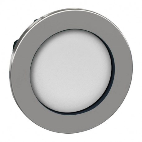 Tête de bouton-poussoir Harmony XB4 Schneider Electric - Affleurant - Ø30mm - Blanc