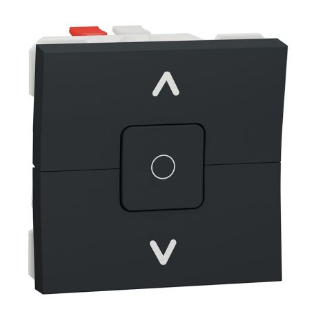 Commande pour volets-roulants Unica - Interrupteur - 6A - Anthracite