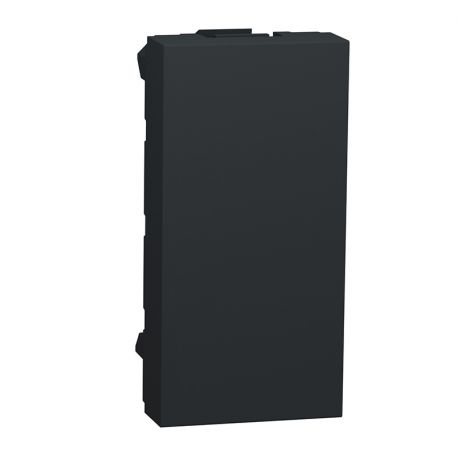 Obturateur Unica - 1 module - Anthracite