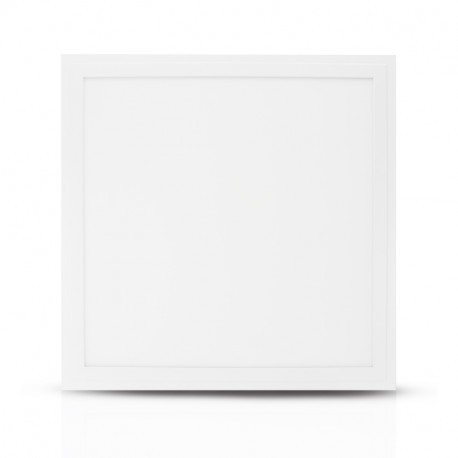4 Dalles plafond LED Miidex - 18W - 3000 K - Blanc