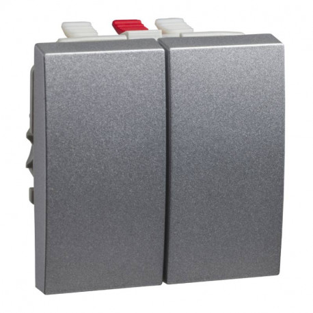 Double va-et-vient Altira - Aluminium - 16A