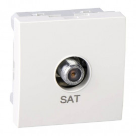 Prise satellite Altira - Blanc