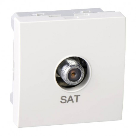 Prise satellite Altira - Blanc