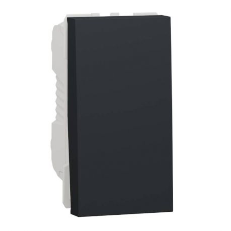 Va-et-vient Unica - 1 module - 16AX - Anthracite
