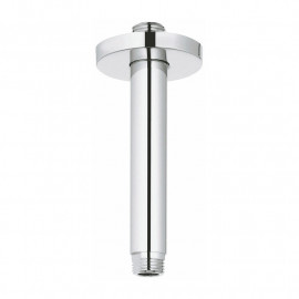 Bras de douche plafonnier chromé 142 mm Rainshower - Grohe - Gamme Professionnelle