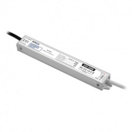 Alimentation électronique pour éclairage LED Miidex - 24VDC - 60W - 2.5A max