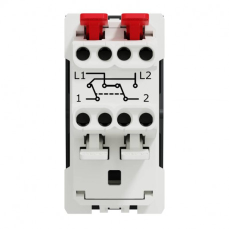 Bouton Anthracite Fixation Vis Bouton-Poussoir Schneider Electric Odace Anthracite - Lot De 10 Bouton Poussoir Schneider Odace