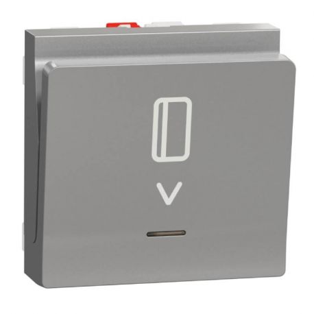Commande à carte Unica - NO/NF - 10A - Alu