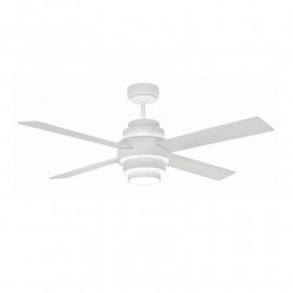 Ventilateur plafonnier Disc Fan Faro - 18m² à 28m² - Ø132cm - Blanc