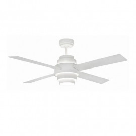 Ventilateur plafonnier Disc Fan Faro - 18m² à 28m² - Ø132cm - Blanc