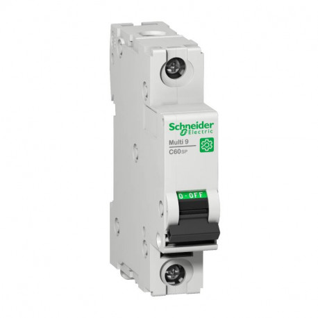 Disjoncteur miniature 4A Multi9 C60SP Schneider Electric - 1 pôle - 10kA / 277V - Courbe B - Norme UL1077