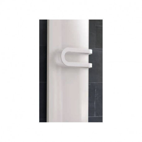 Barre porte-serviettes Intuis Signature - Pour radiateur sèche-serviettes Campaver bains - Lys blanc