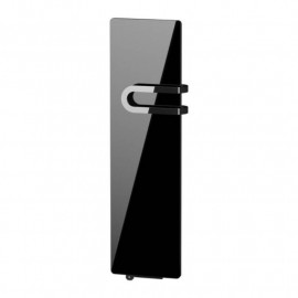 Radiateur sèche-serviette Campaver bains nativ Intuis Signature - Connecté - Vertical - 1500W - Noir