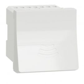 Sonnette électronique Unica - 70dB/1min - 230Vca - 2 modules - Blanc