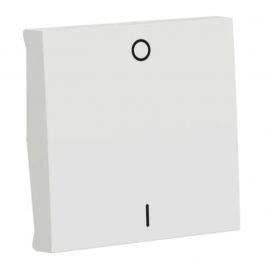 Interrupteur bipolaire Unica - 2 modules - 16AX - Blanc