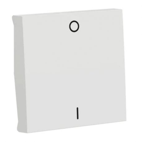 Interrupteur bipolaire Unica - 2 modules - 16AX - Blanc