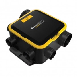 Groupe VMC EasyHome Compact Auto - Simple flux Autoréglable - 14W - 241 m³/h - 23 dB - 4 sanitaires