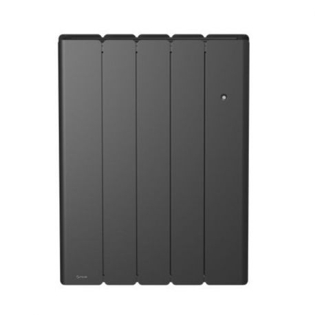 Radiateur électrique connecté 1500W Beladoo Nativ Intuis - Horizontal - Anthracite
