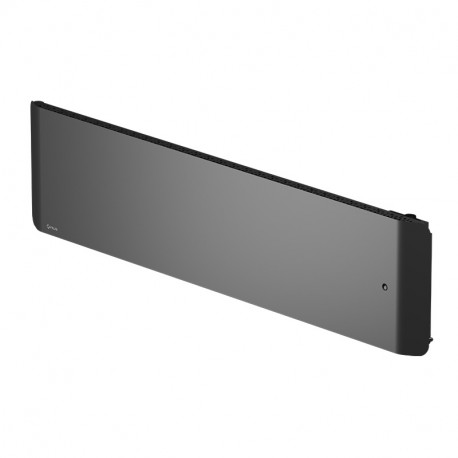 Radiateur électrique connecté Calidoo nativ Intuis - 1000W - Plinthe - Anthracite